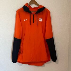 NIKE Pullover Sportswear Windbreaker 3/4 Zip Hooded Vented Jacket Active…